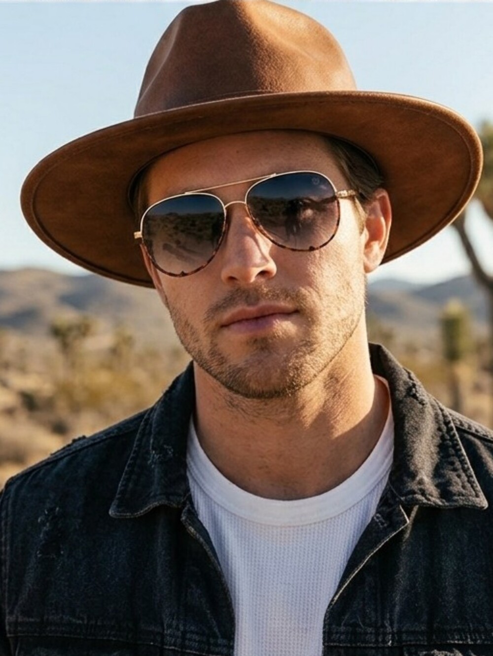 American Bonfire Hollywood Gray Gradient Sunglasses